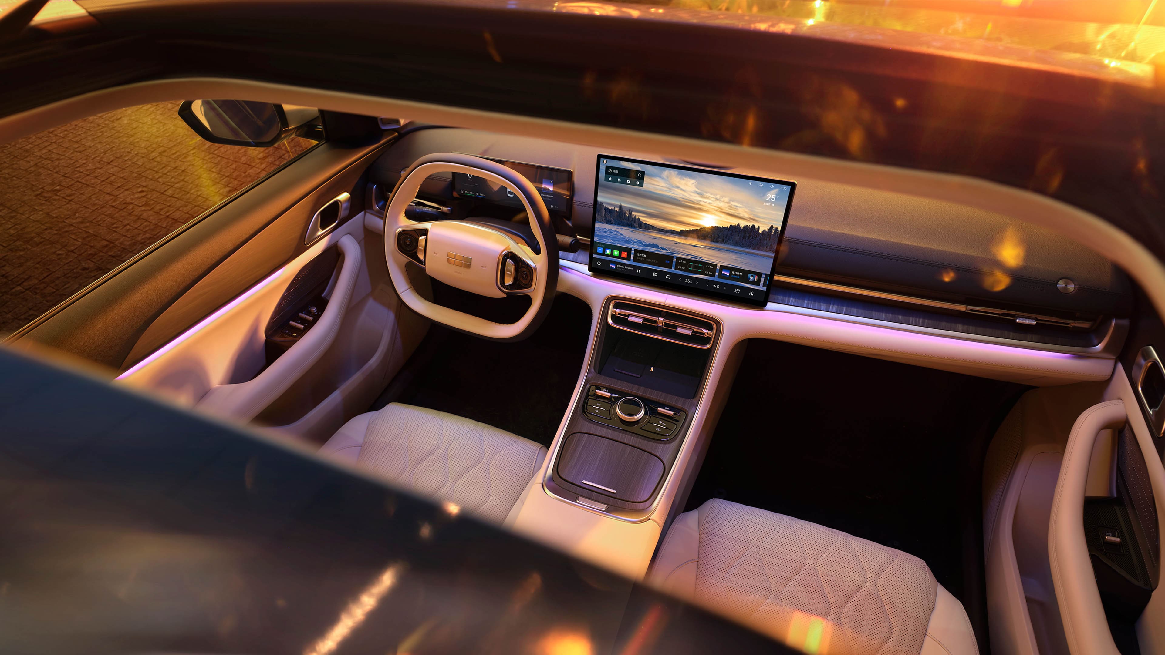 Гібридний автомобіль Geely Galaxy A7 PHEV 360